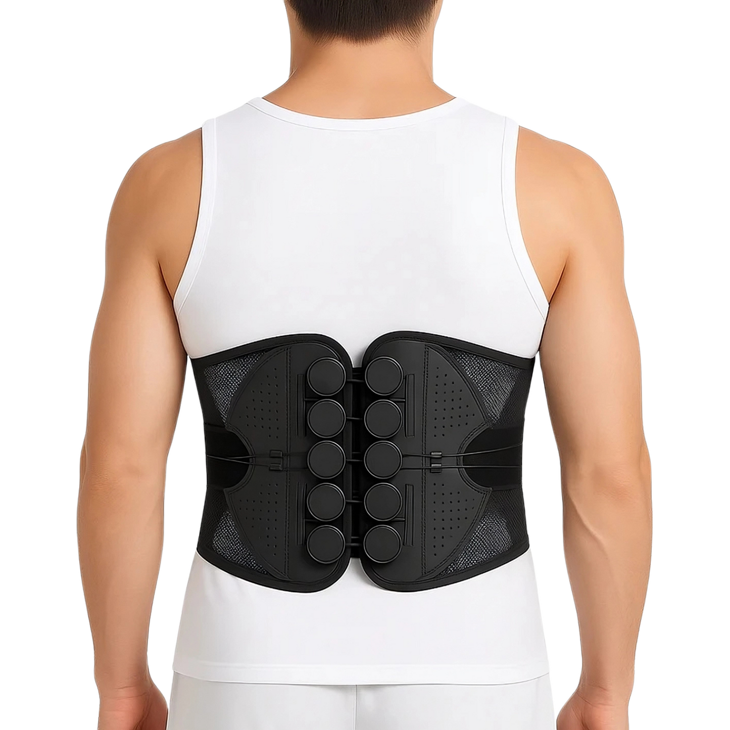 Adjustable Lumbar Support Back Brace